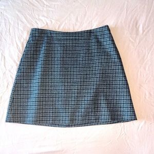 Aritzia Wilfred Renee Check Skirt